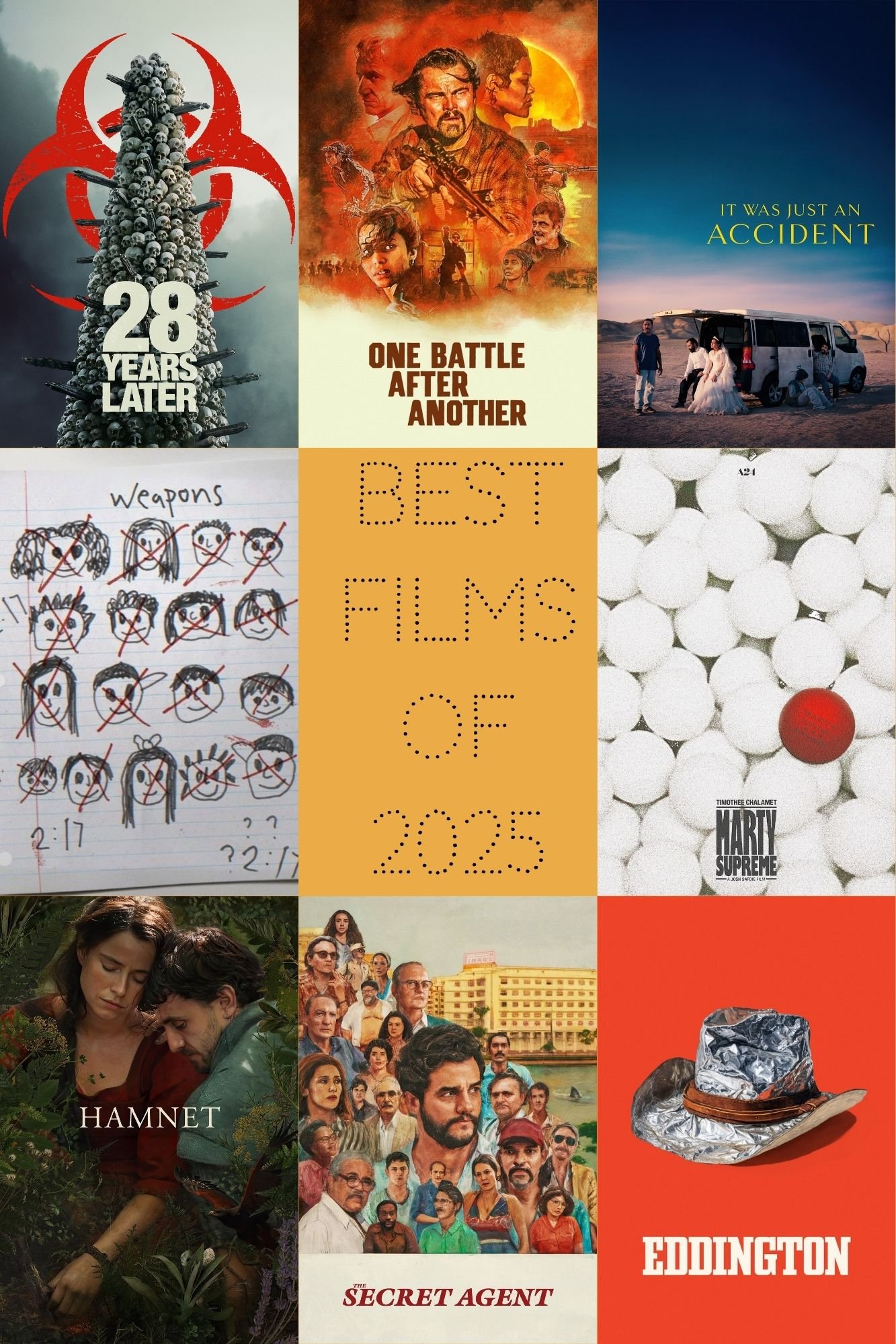 Collage de fotos de Primavera Elegante Beige y Blanco